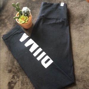 Long black Puma Leggings. Size S